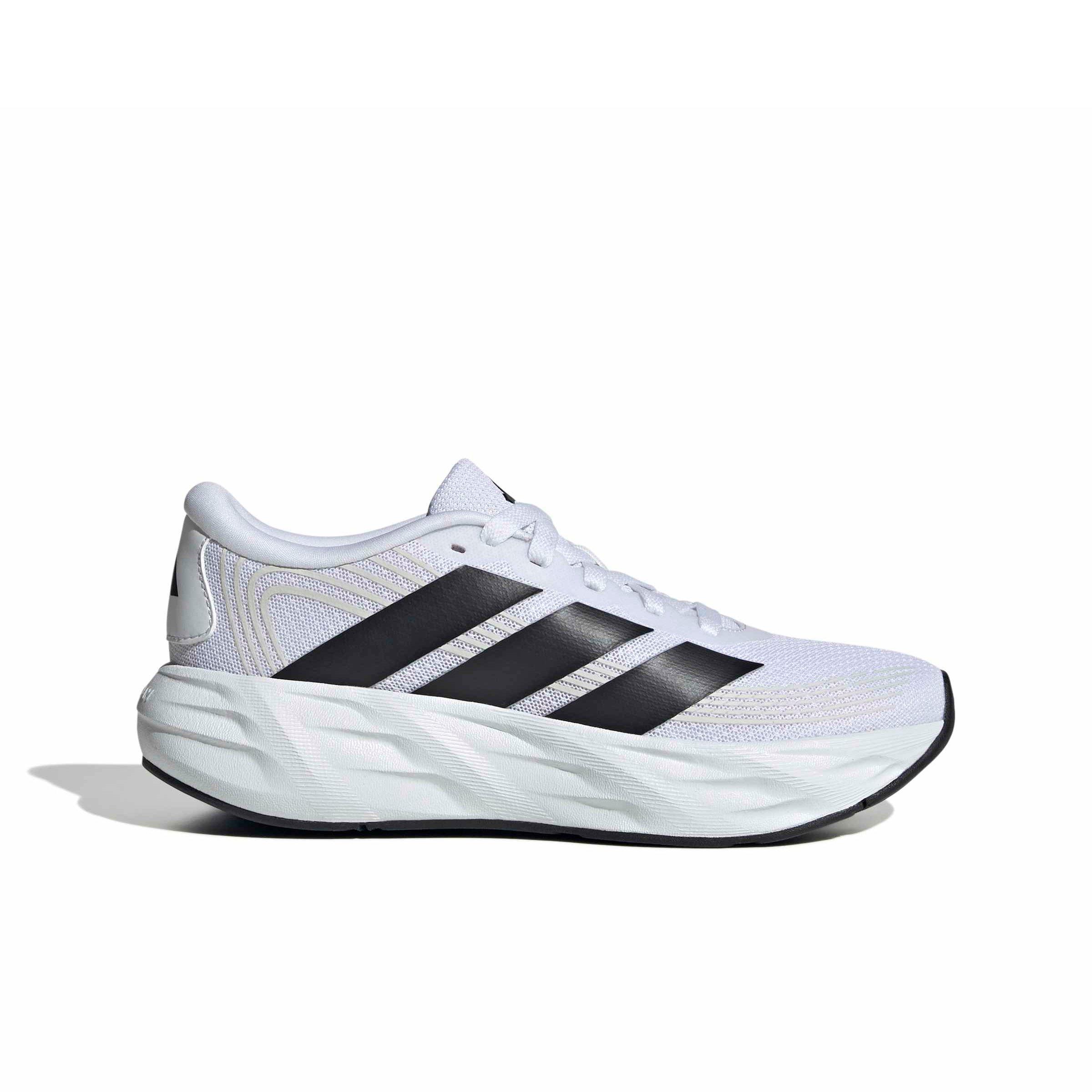 adidas Galaxy 8 "Ftwr White/Core Black/Dash Grey" Grade School Boys' Running Shoe - WHITE/BLACK/GREY
